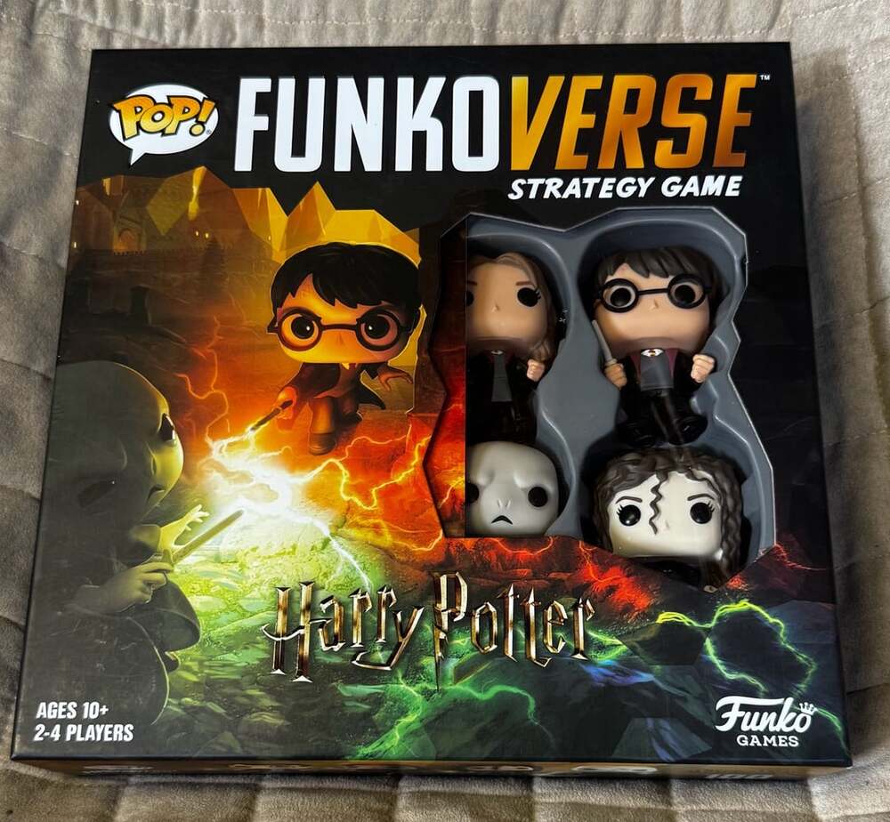 Pop Funkoverse Harry Potter Strategy Game 4Pack w/2pc Expansion pack Ron & Draco